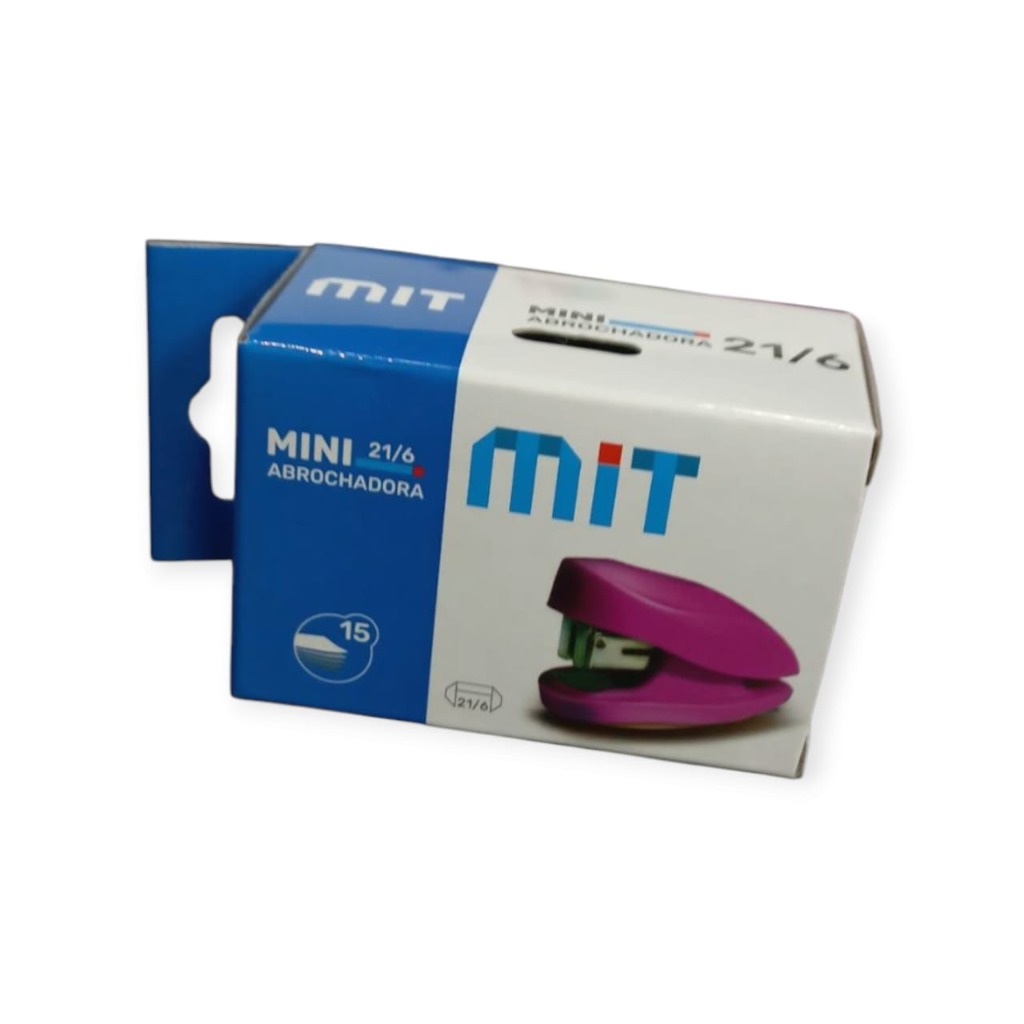 ABROCHADORA DE MESA MINI  N*21/6  PPARA 15hjs. MIT